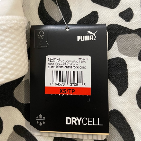 PUMA Untamed low impact sports bra BNWT XS - Picture 5 of 5